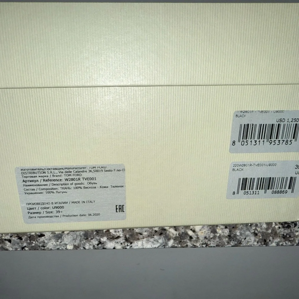 Tom Ford Disco Black Platform Heels - Picture 7 of 7